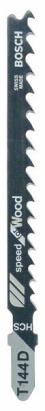 Bosch Set 5 panze ferastrau vertical T 144 D Speed for Wood, 100mm ProAdvanced PowerfulTools