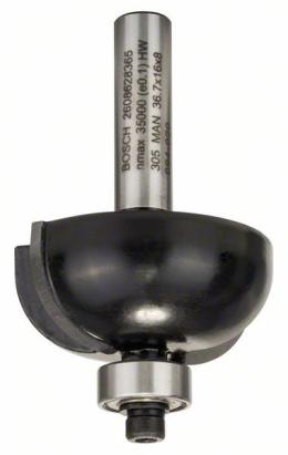 Bosch Freza profilata, 8mm, R1 12mm, D 36.7mm, L 16mm, G 58mm 8mm, R1 12mm, D 3 ProAdvanced PowerfulTools