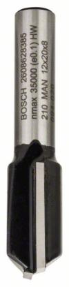 Bosch Freza dreapta, 8mm, D1 12mm, L 20mm, G 51mm 8mm, D1 12mm, L 20mm, G 51mm ProAdvanced PowerfulTools