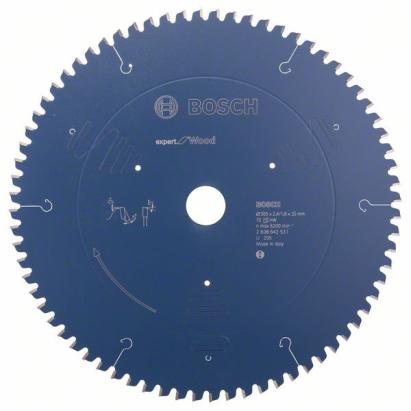 Bosch Panza ferastrau circular Expert for Wood, 305x30x2.4mm, 72T ProAdvanced PowerfulTools