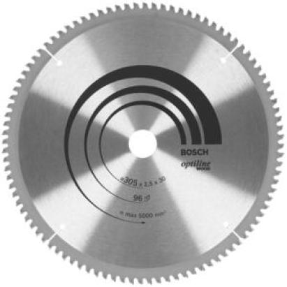 Bosch Panza ferastrau circular Optiline Wood, 305x30x2.5mm, 96T ProAdvanced PowerfulTools