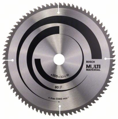 Bosch Panza ferastrau circular Multi Material, 305x30x3.2mm, 80T ProAdvanced PowerfulTools