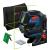Bosch GCL 2-50 G + RM 10 + BT 150 Nivela laser verde cu linii (20 m) + Suport professional + Stativ ProAdvanced PowerfulTools