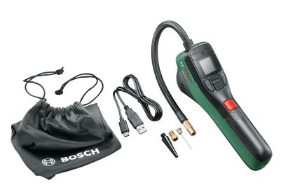Bosch EasyPump Pompa pneumatica cu acumulator integrat, 3.6V, 3Ah, 10bar, cablu USB + geanta ProAdvanced PowerfulTools