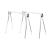 Stanley STST81337-1 Set Capre de lucru metalice Essential, 340kg, 855×424×736mm ProAdvanced PowerfulTools