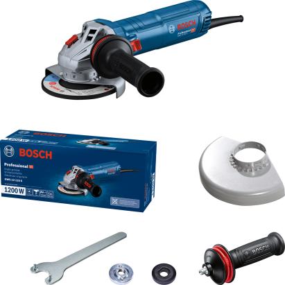 Bosch GWS 12-125S Polizor unghiular D125mm, M14, 1200W + maner suplimentar ProAdvanced PowerfulTools