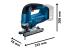 Bosch GST 185-LI Ferastrau vertical brushless 125mm + 2 acumulatori Li-Ion, 18V, 4Ah CoolPack + Incarcator rapid + variza profesionala ProAdvanced PowerfulTools