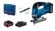 Bosch GST 185-LI Ferastrau vertical brushless 125mm + 2 acumulatori Li-Ion, 18V, 4Ah CoolPack + Incarcator rapid + variza profesionala ProAdvanced PowerfulTools