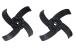 Set 4 cutite mijloc dreapta motocultor Texas Futura 6003TG ProAdvanced PowerfulTools