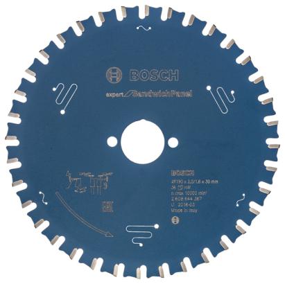 Bosch Panza ferastrau circular Expert for Sandwich Panel, 2x30x190mm, 36T ProAdvanced PowerfulTools