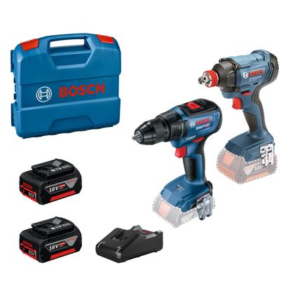 Bosch Set GSR 18V-50 Masina de gaurit + GDX 180-LI Masina de infiletat + 2 x acumulator GBA 18V, 5.0 Ah + incarcator rapid GAL 18V-40 ProAdvanced PowerfulTools