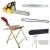 ProGARDEN MF3040P Motoferastrau 400mm, 3CP, benzina 2t, 51cmc + Capra taiat lemne cu suport + Cadou lama si lant ProAdvanced PowerfulTools