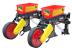 ProGARDEN Semanatoare doua randuri cereale, legume, 65cm pentru minitractoare Campo T ProAdvanced PowerfulTools