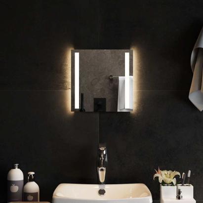 Oglindă cu LED de baie, 30x30 cm GartenMobel Dekor