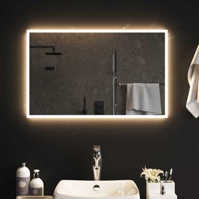 Oglindă de baie cu LED, 80x50 cm GartenMobel Dekor