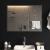 Oglindă de baie cu LED, 80x60 cm GartenMobel Dekor