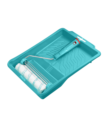 TOTAL - SET 3 TRAFALETI + TAVA VOPSEA - 230MM/9"" - 12MM PowerTool TopQuality