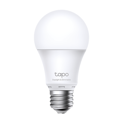 Bec smart Wi-Fi, lumina naturala 4000K ajustabila, 806 lm, E27 - TP-Link Tapo TapoL520E SafetyGuard Surveillance