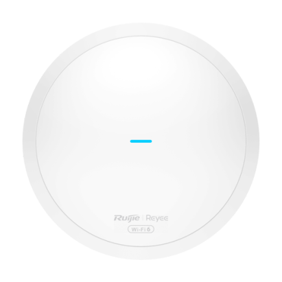 Access Point Wi-Fi 6, AX1800 Dual-Band, 1 x RJ45 Gigabit, PoE IN, Cloud Management - Ruijie RG-RAP62 SafetyGuard Surveillance