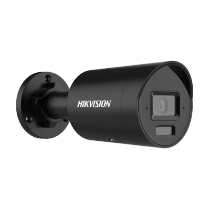 Camera IP 4MP, AcuSense, lentila 2.8mm, IR 40m, WL 40m, 2xMic, Neagra - HIKVISION DS-2CD2043G2-LI2U-2.8mm-BLACK SafetyGuard Surveillance