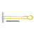 Diblu basculant gips carton cu piesa metalica filetata + surub M6, BT (30 buc.) - CELO 9Y6BTPLO SafetyGuard Surveillance
