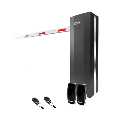 KIT complet bariera acces AUTO / 4 m, montaj universal ST/DR - MOTORLINE ZUMA4-KIT SafetyGuard Surveillance
