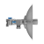 Bridge wireless 5GHz, 867Mbps, 23 dBi, 15 km, PoE IN, Cloud Management - Ruijie RG-AirMetro460G SafetyGuard Surveillance
