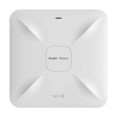 Access Point Wireless AX1800 Dual-Band, Wi-Fi 6, 2x RJ45 Gigabit, Cloud Management - Ruijie RG-RAP2260(G) SafetyGuard Surveillance