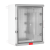 Cutie distributie IP67 din ABS gri, usa transparenta, placa metalica, 400x500x240 mm PS405024 SafetyGuard Surveillance