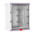 Cutie distributie IP67 din ABS gri, usa transparenta, placa metalica, 400x500x240 mm PS405024 SafetyGuard Surveillance
