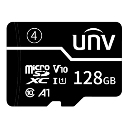 Card memorie 128GB, WHITE CARD - UNV TF-128G-T-C SafetyGuard Surveillance
