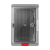 Cutie distributie IP67 din ABS gri, usa transparenta, placa metalica, 200x300x130 mm PS203013 SafetyGuard Surveillance