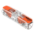 Conector derivatie in linie, 2 fire, max. 4 mmÂ² (60 buc.) - WAGO 221-2411 SafetyGuard Surveillance
