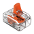 Conector derivatie 2 fire, max. 6 mm² (50 buc.) - WAGO 221-612 SafetyGuard Surveillance