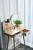 Masa de toaleta si machiaj Ravena, alb fag, cu 2 sertare, oglinda, 80x40x122 cm Household NewTrend