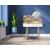 Masa de toaleta si machiaj Ravena, alb fag, cu 2 sertare, oglinda, 80x40x122 cm Household NewTrend