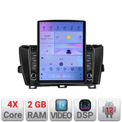 Navigatie Toyota Prius 2009-2014 KIT-TY39 ecran tip TESLA 9.7" cu Android Radio Bluetooth Internet GPS WIFI 2+32 DSP Quad CarStore Technology