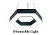 Sistem de Iluminare Plafon Hexagon / HoneyComb 4.02 x 2.91 m Performance AutoTuning
