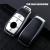 Husa Cheie Smartkey, Mercedes Benz 3 Butoane, Tpu, Model Nou, Aspect Piele, Silver AutoProtect KeyCars