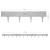 Palisada/bordura pentru gradina, plastic flexibil, set 3 buc, 79x9.5/20 cm, 2.37 m GartenVIP DiyLine