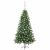 Brad Crăciun pre-iluminat artificial set globuri, verde, 180 cm GartenMobel Dekor
