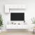 Set dulapuri TV, 5 piese, alb, lemn prelucrat GartenMobel Dekor