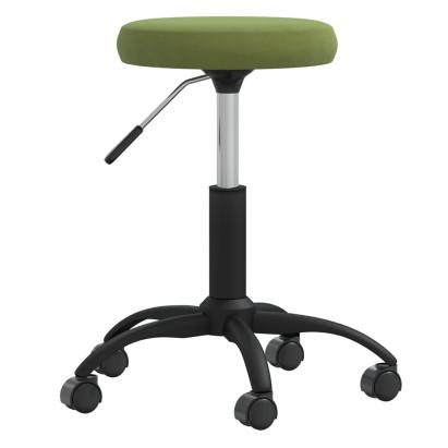 Scaun de bucătărie, verde deschis, catifea GartenMobel Dekor