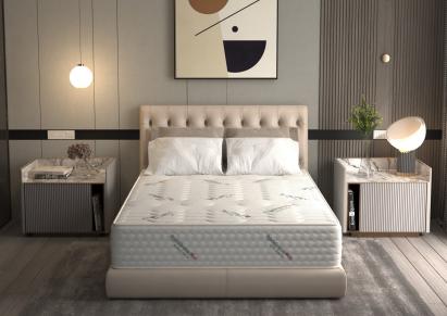 Saltea cu arcuri Pocket HypoallergenicMed® Safe Relax HoReCa 160x190, înălțime 25 cm, ortopedică, husă tratament antialergic, fermitate mediu-tare Relax KipRoom