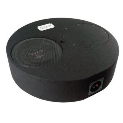 Subwoofer pasiv cu incinta 14L Audio-Systems SUBFRAME R10 FLAT EVO3-D4, 300 watts, 2 ohm, 250 mm, 10", roata de rezerva CarStore Technology