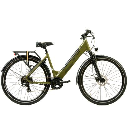 Bicicleta Electrica Devron 28426RM - 28 Inch, M, Verde Ultimate FactoryBikes