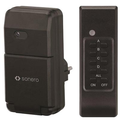 PRIZA PENTRU EXTERIOR CU TELECOMANDA 1100W SONERO EuroGoods Quality