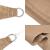 Pânză parasolar, gri taupe, 2,5x3,5 m, HDPE, 160 g/m² GartenMobel Dekor