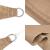 Pânză parasolar, gri taupe, 3,6x3,6x3,6 m, HDPE, 160 g/m² GartenMobel Dekor