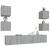 Set dulapuri TV, 6 piese, gri sonoma, lemn prelucrat GartenMobel Dekor